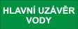 Bezpe�nostn� tabulka Hlavn� uz�v�r vody