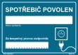 Bezpe�nostn� tabulka Spot�ebi� povolen, za bezpe�n� provoz zodpov�d�
