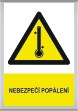 Bezpe�nostn� tabulka Nebezpe�� pop�len�