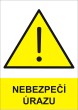 Bezpe�nostn� tabulka Nebezpe�� �razu